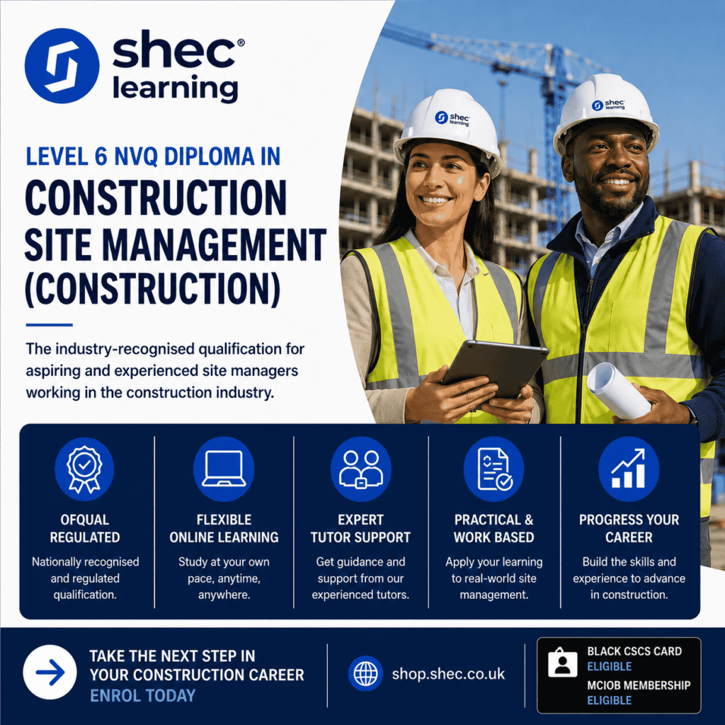 L6 Site Manager NVQ
